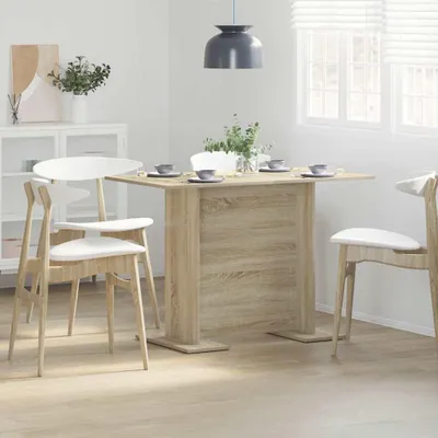 Produktbild von Maison Exclusive - Esstisch Sonoma-Eiche 110 x 60 x 75 cm Holzwerkstoff