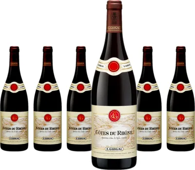Produktbild von E. Guigal Côtes du Rhône rouge Cotes du Rhone AOC 2015 (1 x 0.75 l)