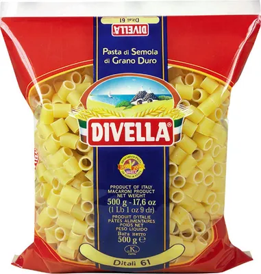 Produktbild von 24x Divella Pasta Ditali N.61 500g