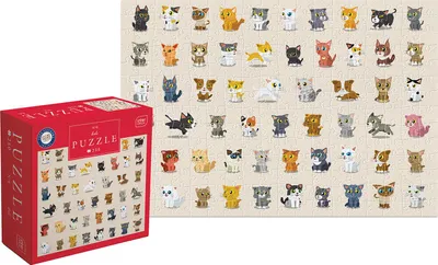 Immagine prodotto di Puzzle 250 Kinder 8 Katzen (Spielzeug - Puzzle)