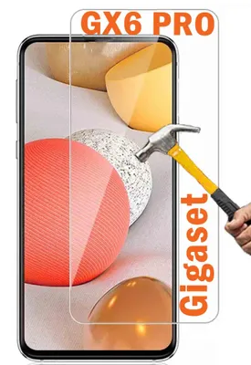 Produktbild von ino Schutzglas kompatibel mit Gigaset GX6 PRO Panzerglas Panzerfolie Displayschutzglas Schutz Glasfolie Displayglas GX6PRO