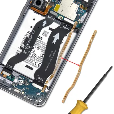 Immagine prodotto di Samsung, cavo FRC Flex da scheda madre a presa di ricarica per Samsung Galaxy S25 FE SP, oro