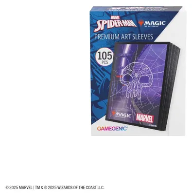 Obrázek produktu pro Gamegenic MTG Marvel's Spider-Man Premium Art Sleeves – Spider-Man Lands Series