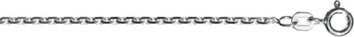 Produktbild von Kette Anker diamantiert 1,90 mm 925/- Silber rhodiniert 45 cm