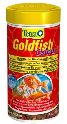 Produktbild von Tetra Goldfisch Farbflocken 100ml - Grundnahrung für Goldfische Tetra