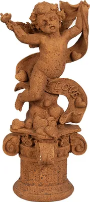 Produktbild von Clayre & Eef Dekorationsfigur Engel 30 cm Braun Polyresin