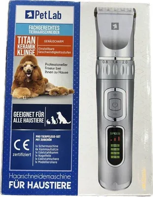 Imagen del producto de Cortapelos para perros, máquina de cortar pelo para perros