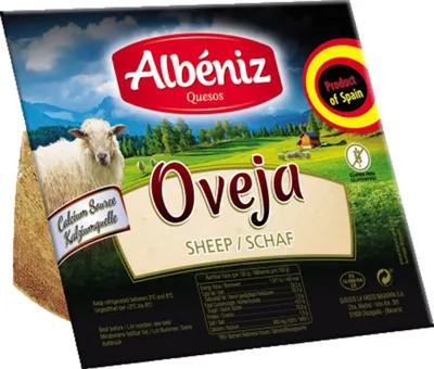 Produktbild von Schafskäse Albeniz 250 gr. - Queso de Oveja - Spanien