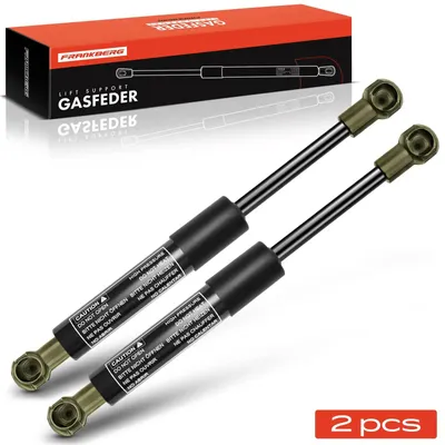 Immagine prodotto di Ammortizzatori a gas - Cofano motore per BMW X5 E53 SUV dal 2000 al 2006 - Set di 2 pezzi - 640 N - 288 mm - Pistone da 8 mm