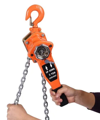 Produktbild von Kettenzug 3 Meter - Hebekette mit Ratschenzug - 3T Tragkraft - Robustes Design