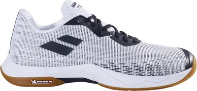 Produktbild von Babolat Shadow Spirit 2 Badmintonschuhe Sportschuhe weiß/schwarz 30F24641-1001, Schuhgröße:40 EU