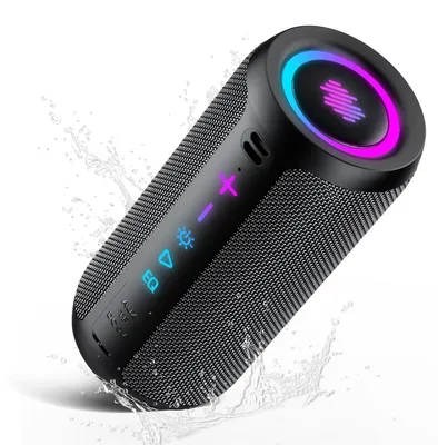 Obrázek produktu pro Bluetooth reproduktor – bezdrátový – výkon 25 W – výdrž baterie 20 hodin – vodotěsný (IPX7)