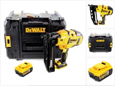 Immagine prodotto di DeWalt DCN 660 NT Chiodatrice a batteria 18V 32 - 63 mm Brushless + 1x batteria 5,0Ah + valigetta - senza caricabatteria