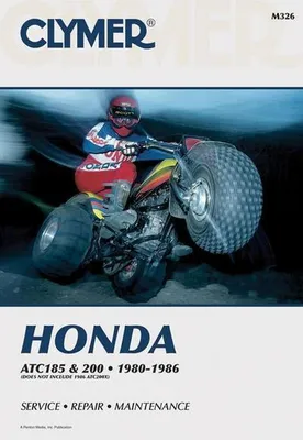 Produktbild von Honda ATC185 & ATC200 Series ATV (1980-1986) Service Repair Manual