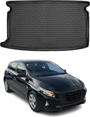 Immagine prodotto di Tappetino per bagagliaio per Hyundai i20 2014-2021 in gomma TPE nero
