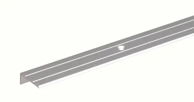 Zdjęcie produktu dla GAH-Alberts 476656, Aluminium, Srebrny, 1 szt., Powłoka anodowana, 100 cm, 2,45 cm