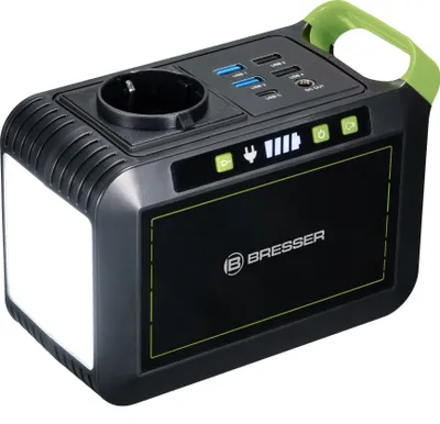 Produktbild von Bresser PSW 88 Mobile Power Station 88,8 Wh 1,04 kg kompakt mit LED