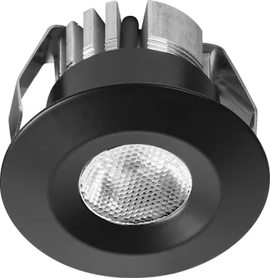 Produktbild von OSRAM 4099854596391 Mini Spot LED Einbaustrahler Set 6W Schwarz IP44