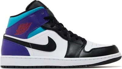 Produktbild von Air Jordan 1 Mid Aqua - EU: 45.5