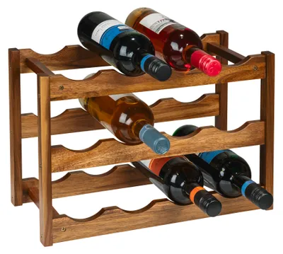 Produktbild von WENKO Weinregal Mod. Fondi, aus massivem Akazienholz