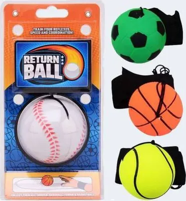 Produktbild von Returnball 4f sort Basketball Fussball Tennisball