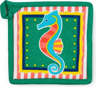 Image de Excelsa Maniques 'Corfu' coton 20x0,5x20 cm Coloré