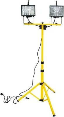 Produktbild von Halogen lamp 2x 500W, telescopic stand