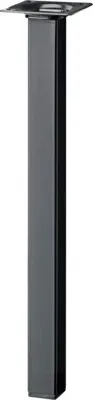 Produktbild von Tarrox Tischbein vierkant 25 x 25 x 500 mm, schwarz