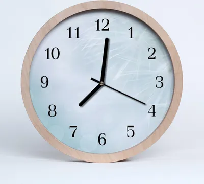 Produktbild von Holzuhr 20fi cm wanduhr - Abstrakte Kunst