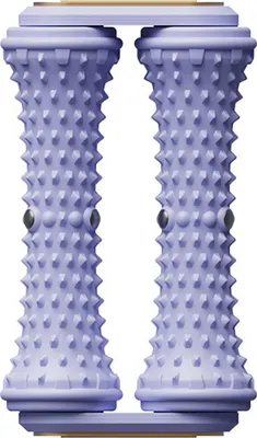 Produktbild von Zweireihiger Fußmassageroller, Plantarfasziitis, Muskelkater, Fußgewölbeschmerzlinderung, Tiefengewebeentspannung, Physiotherapie, Faszienroller, Massagestab