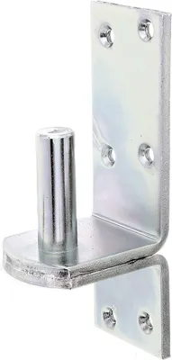 Produktbild von Alberts Kloben auf Platte | in den Ausführungen mit DI oder DII-Haken | galvanisch verzinkt, dickschichtpassiviert | Dornmaß Ø20 mm | Platte 189x60mm
