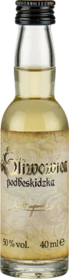 Produktbild von sliwowica Podbeskidzka (Sliwowitz, Pflaumenschnaps) 40 ml | Flavoured Vodka, Pflaumen-Wodka |40 ml | 50% Alkohol | Mundivie | Geschenkidee | 18+