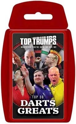 Immagine prodotto di Winning Moves Gioco di carte Darts Greats Top Trumps Versione 2 multicolore