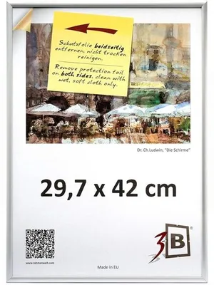 Obrázok produktu pre Ľahký hliníkový rám, nerozbitný, 1 ks