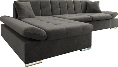 Produktbild von MIRJAN24 Ecksofa Malwi mit Regulierbare Armlehnen Eckcouch mit Schlaffunktion und Bettkasten, L-Form Sofa vom Hersteller (Nazar 225.06, Ecksofa: Links)