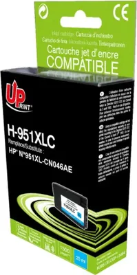 Obrázek produktu pro Inkoustov kazeta UPRINT CN046AE HP, azurov