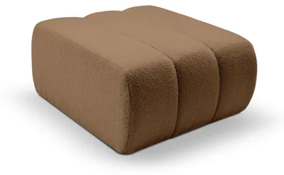 Immagine prodotto di Pouf Baloa, color marrone cognac
