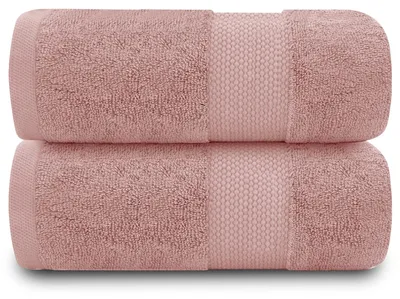 Immagine prodotto di Set di asciugamani da bagno morbidi | 2 asciugamani da bagno in cotone egiziano | 70 x 125 cm