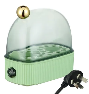 Zdjęcie produktu dla Elektryczny gotownik do jajek, mini urządzenie wielofunkcyjne, automatyczny i szybki gotownik do jajek do użytku domowego