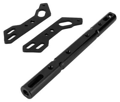 Image de Barre d'équilibrage pour guidon de moto, réglable, en alliage d'aluminium, universelle pour VTT, noir