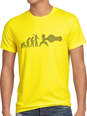 Produktbild von style3 Sayalution Herren T-Shirt Evolution Goku Dragon