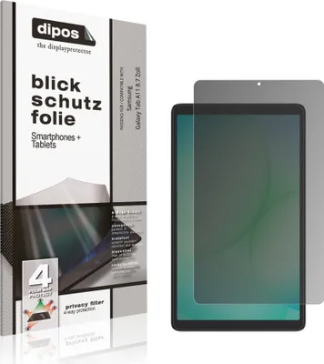 Produktbild von Blickschutzfolie für Samsung Galaxy Tab A11 8.7 Zoll matt Schutzfolie Folie Display Schutz dipos