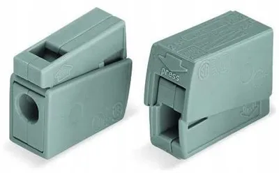 Produktbild von Wago 224-101 Schnellverbindungsklemme Litze 0,5x2,5mm² 10 Stück
