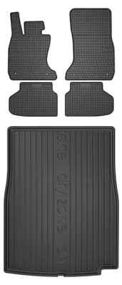 Immagine prodotto di Tappetini gomma SolidPRO + baule DryZone per BMW 7 F01 2008-2015 5 pezzi