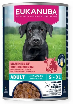Obrázek produktu pro EUKANUBA Life Care Bohatá na hovězí maso a dýni - mokrá krmiva pro psy - 400 g