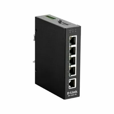Produktbild von D-Link DIS-100G-5W 5-Port SwitchLayer2 Gigabit Industrial