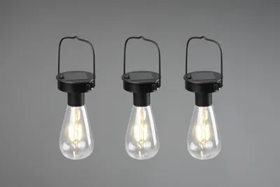 Zdjęcie produktu dla Lampa zewnętrzna przenośna CAMPUS SOLAR czarny RL R35146132
