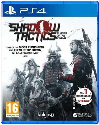 Produktbild von Daedalic Entertainment Shadows Tactics : Blades of the Shogun, PlayStation 4, M (Reif), Physische Medien