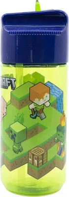 Produktbild von Minecraft Creeper Alex Steve Kinder Wasserflasche