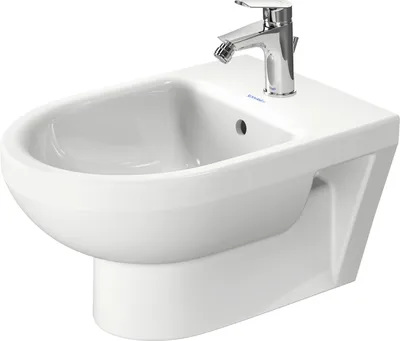 Produktbild von Wand-Bidet No.1 m ÜL HLB 370x540mm 1 Hahnloch weiß
